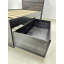 Lit simple avec rangement Robin en gris foncé