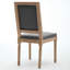 Ensemble de 2 chaises d'appoint à structure en bois avec pieds robustes-640672648