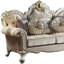 Coussin 70 po et coussins décoratifs en velours or et perle 70 po
