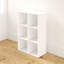 Swarna 90.5cm H x 60cm W Standard Bookcase-29287761