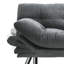 Ensemble de futon convertible avec bande de lumière réglable 3 couleurs, ensemble de futon pliant 70 "pour le salon-131262098