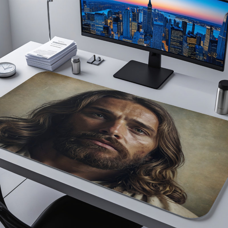 Polyester Desk Pad, 31.5x15.5