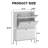 Bailes 16 Pair Shoe Storage Cabinet-709716931