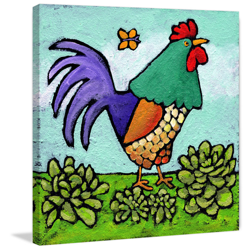 Janet Nelson - Wrapped Canvas Painting, 45cm H x 45cm W x 3.81cm D