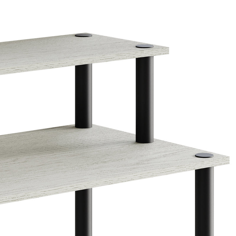 Tablette polyvalente à 3 niveaux Easy Twist, Gris clair