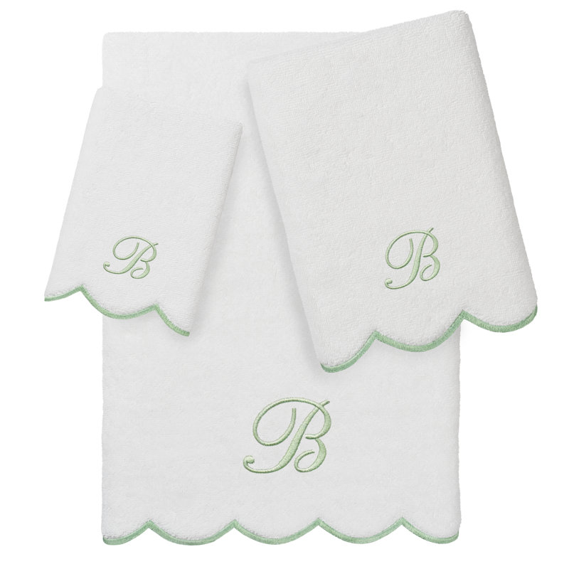  Ensemble de serviettes personnalisées 100% coton ADORNIA