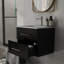 Meuble-lavabo mural avec lavabo et tiroirs doubles-1191411794