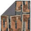 Zoe Bios By Jaipur Living Balsa HNC04 Handmade Abstract Peach and Blue Area Rug (8'x10')-1077531968