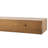 Houston 72" Floating Wood Fireplace Mantel Shelf with Hidden Storage Compartments-70395991-70395988
