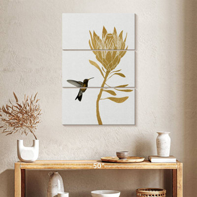 Harnek colibri et fleur II