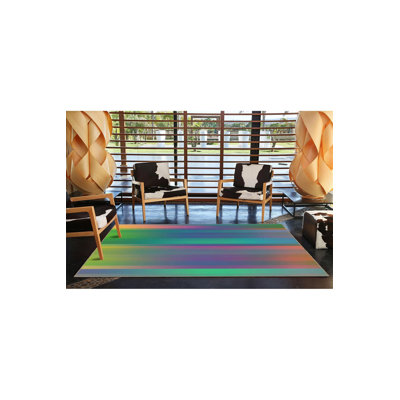 Tapis décoratif à motifs géométriques Northern Lights
