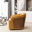 Fauteuil demi-tonneau rotatif en simili cuir Andretta-1428319685