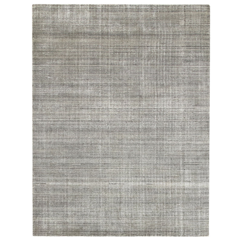 Broadway Solid Colour Hand Woven Area Rug, Rectangle 200 x 290cm