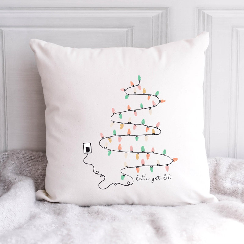 Coussin Christmas illustration6, 20 po x 20 po