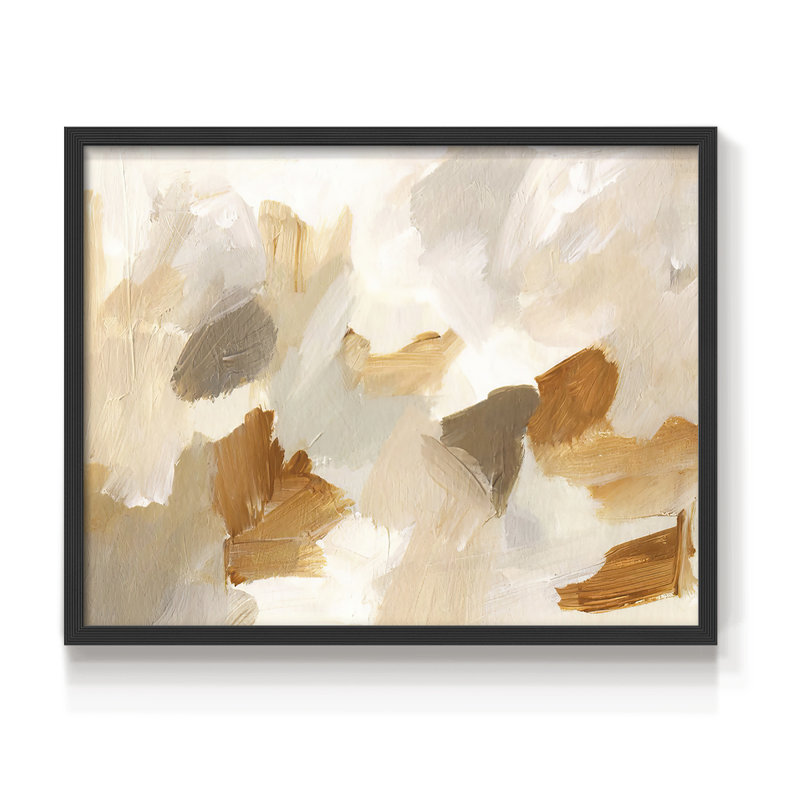 Tawny Mix II -Framed Print - Restickable, 8" H x 10" W, Black