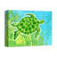 Tortue de mer brillante sur toile-1038935606-1038935799