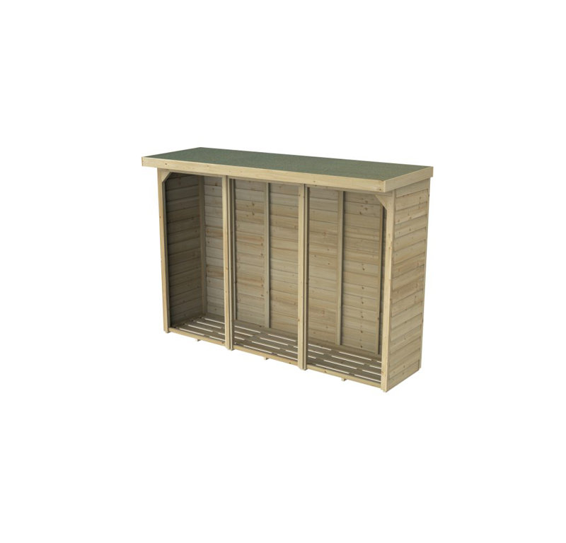 272.1 W x 87 D Wood Log Store