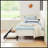 Twin Size Upholstered Platform Bed