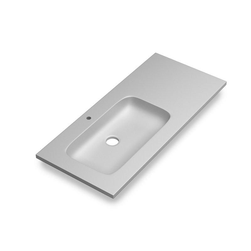 DAX Masai 48" Double Basin, Silver