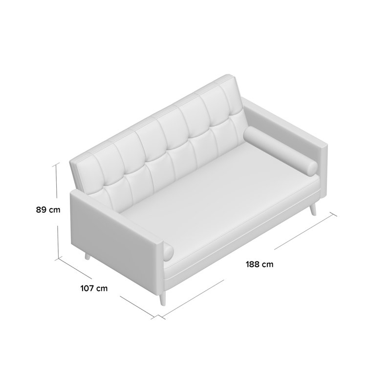 Daniel Linen Sleeper, Light Grey