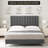 Velvet Platform Bed Frame-911693007