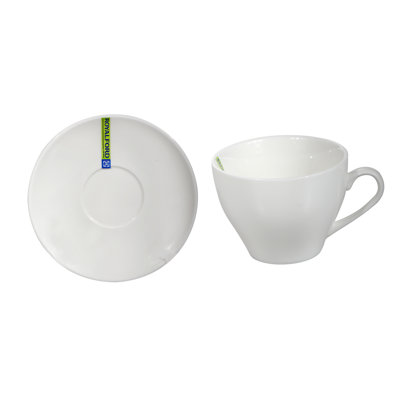 Porcelain Teacup and Saucer