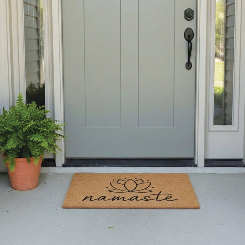 Paillasson Namaste Aura Lotus, 17 po x 29 po