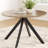 Solid Wood Round Dining Kitchen Table