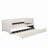 Upholstered Daybed With Ergonomic Design Backrest And 2 Drawers-49558322