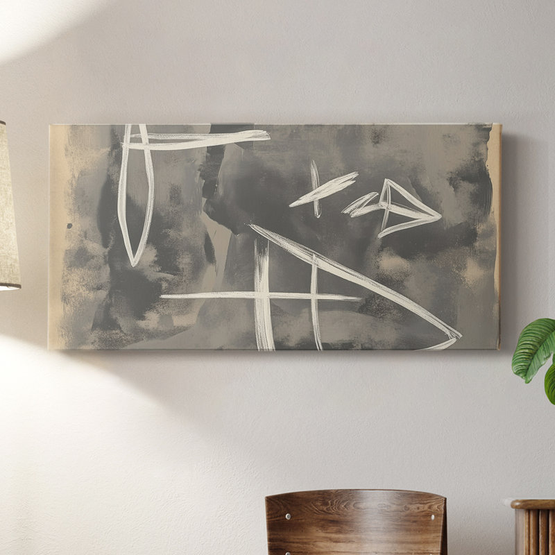 Toile tendue abstraite 8 # XCI-Gallery, H 16 po x l 32 po