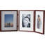 Triple cadre photo articulé avec passe-partout biseauté-33309793