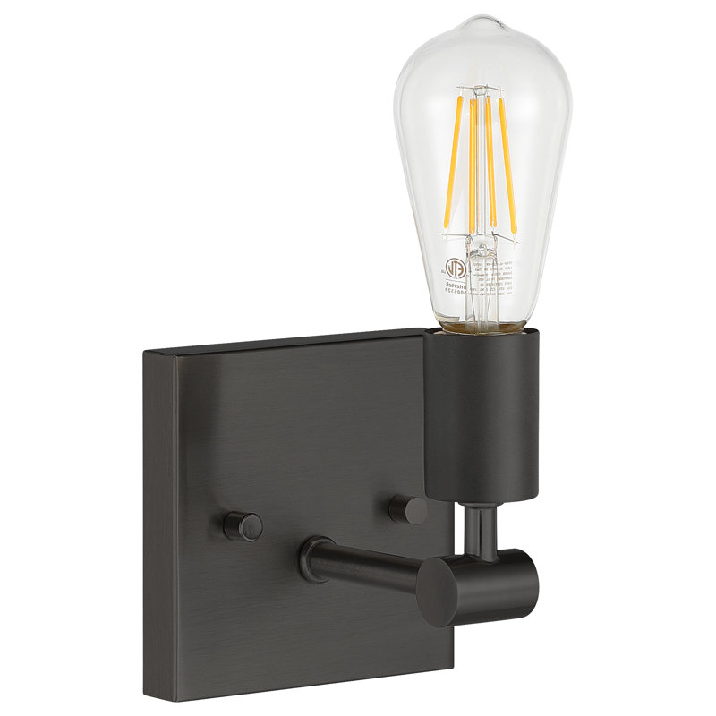 Applique murale 1 lumière Virgin - finition noir mat, Matte Black