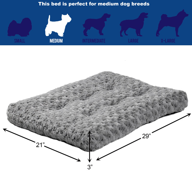 Lit pour animaux Quiet Time, Moyen (l 29 po x P 21 po x H 2 po)