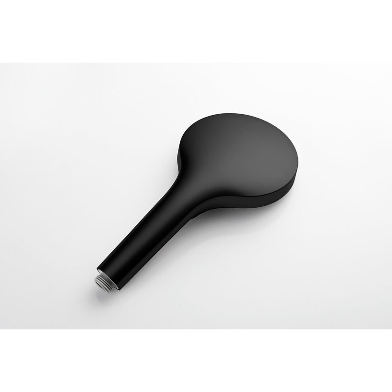 Matte Black Handheld Shower With 59-inch Hose And 28-inch Slide Bar, Stainless Steel, Adjustable Head For A Soothing Bath Session Bar Shower, Hose, Black, Clean Refreshing
