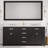Minnetrista Bathroom Vanity with Marble Top-31600029-88070324