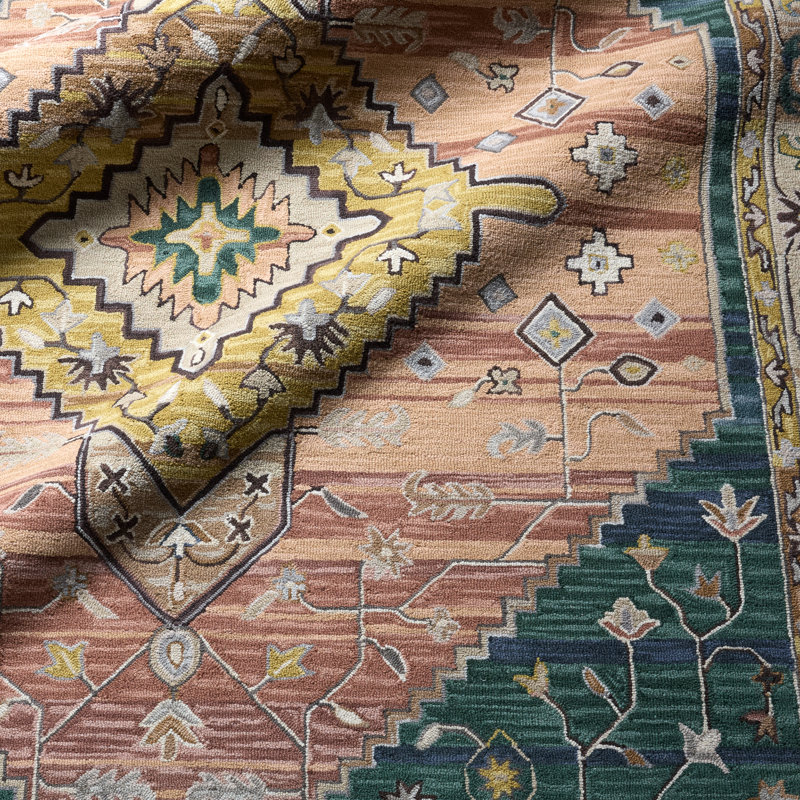 Rockford Wool Oriental Indoor Rug, Rectangle 8' x 10'