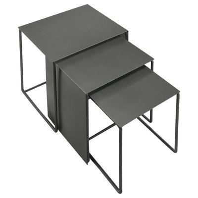 Iron Top Nesting Tables