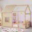 Lit simple en bois massif avec lumière DEL 7 couleurs-363543447