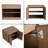 Vowar 24" Wall-Mounted Bathroom Cabinet With 2 Soft-Close Doors,Adjustable Shelf