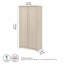 Armoire de rangement à 4 tablettes Huckins-404532867