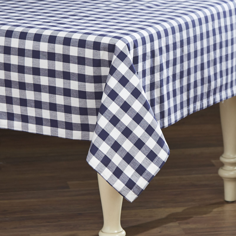 Arkwright Tablecloth, 52" L x 52" W, Nautical / White