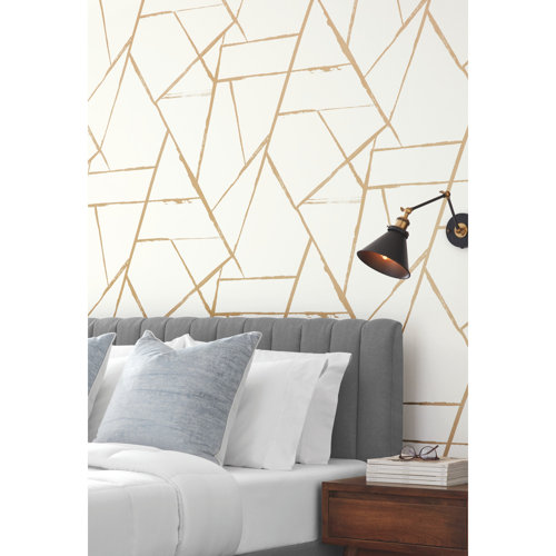 Wayfair | Gold Wallpaper You'll Love in 2023