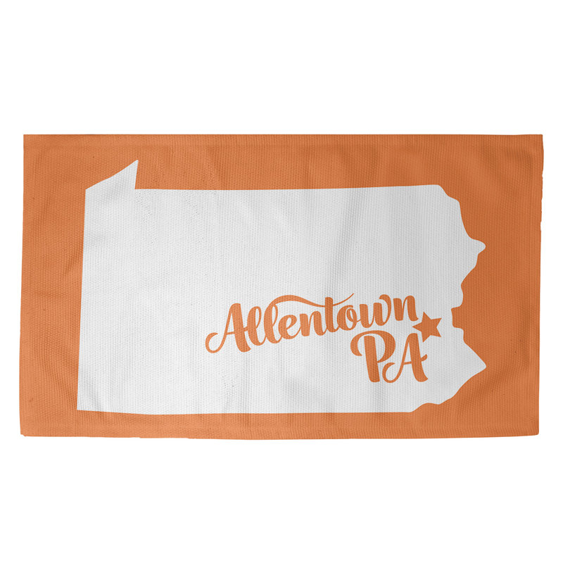Tapis zone orange allentown pennsylvanie, Rectangle 5 pi x 7 pi