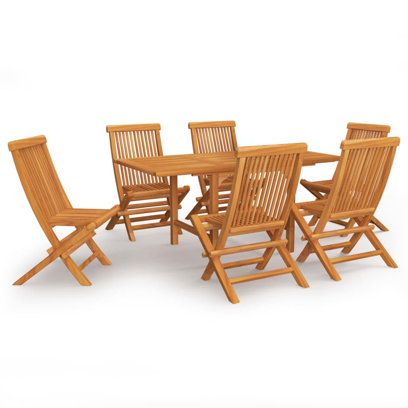 Ensemble repas rectangulaire pour 6 personnes Raeburn