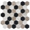 Channing 2 in. Hexagon Honeycomb Mosaic Tile