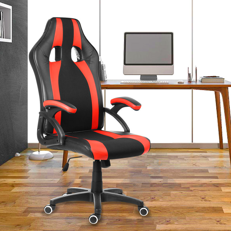 Fauteuil de jeu pc & racing, Rouge