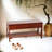 Entryway Shoe Bench In Solid Wood With Cherry Finish Storage - 35.5" X 13" 18" Strong And Attractive Quality Spacious Construction 35.5"L 13"W 18"H Functional For-463819460