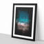 Ocean Hitting Rock in Australia - Picture Frame Painting Print-56857035-56857036