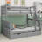 Bunk Bed with Ladder and Drawers-1828535388