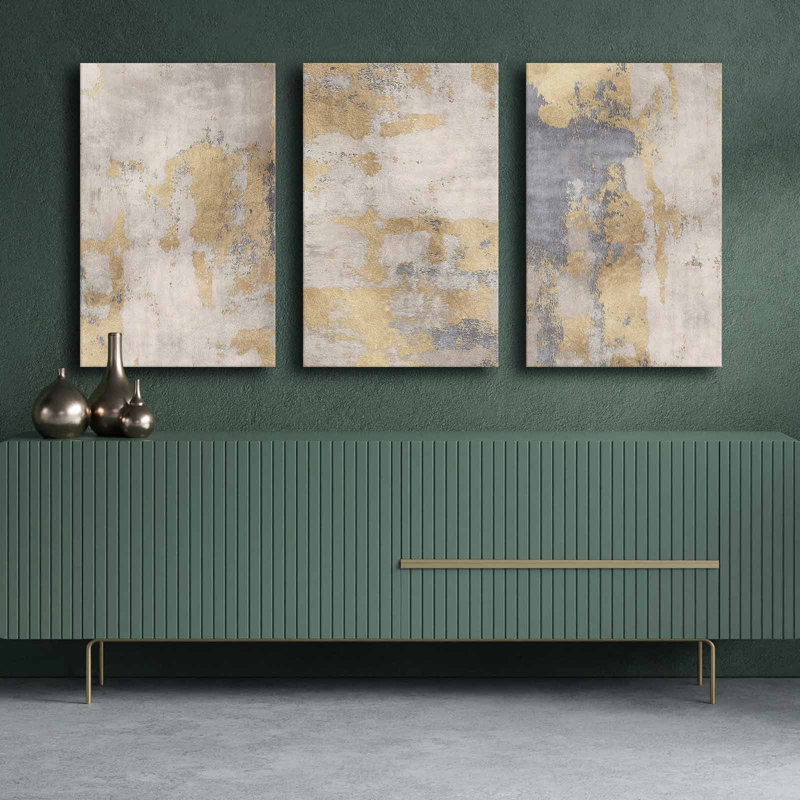 Peinture décorative sur toile (3 pièces)